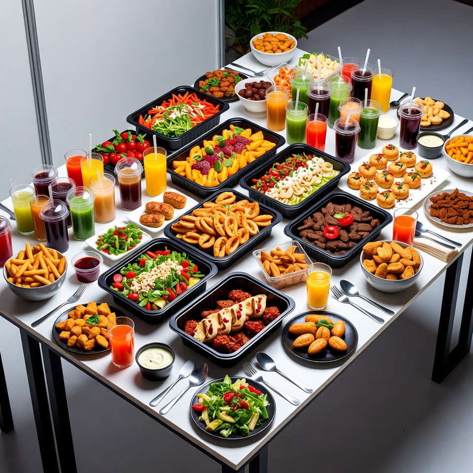 سفارش غذا برای نمایشگاه مصلی