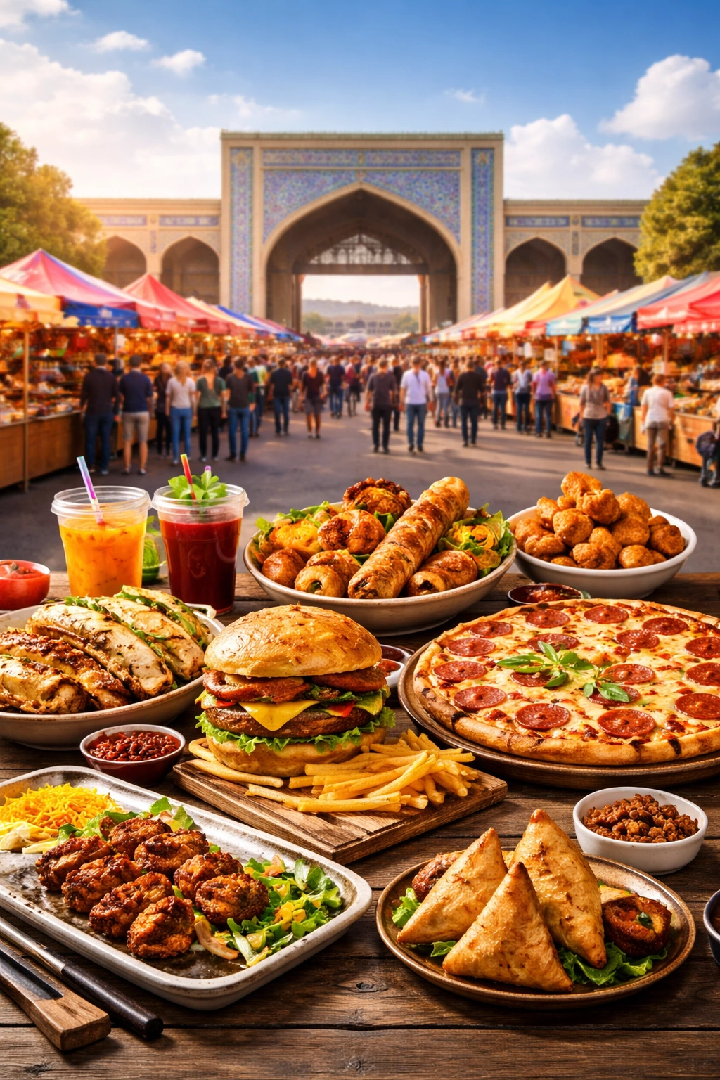 غذای نمایشگاهی مصلی
