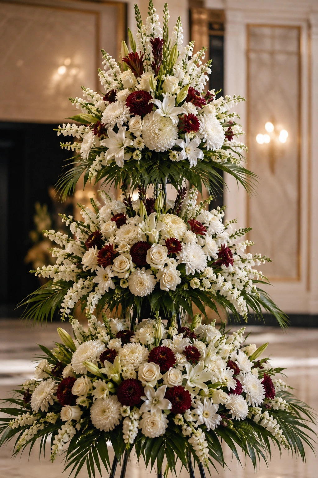 اجاره تاج گل سه طبقه
