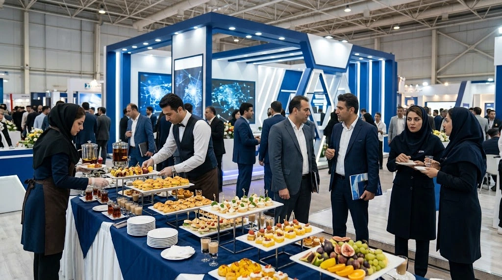 خدمات غذا و فینگرفود نمایشگاه IBEX