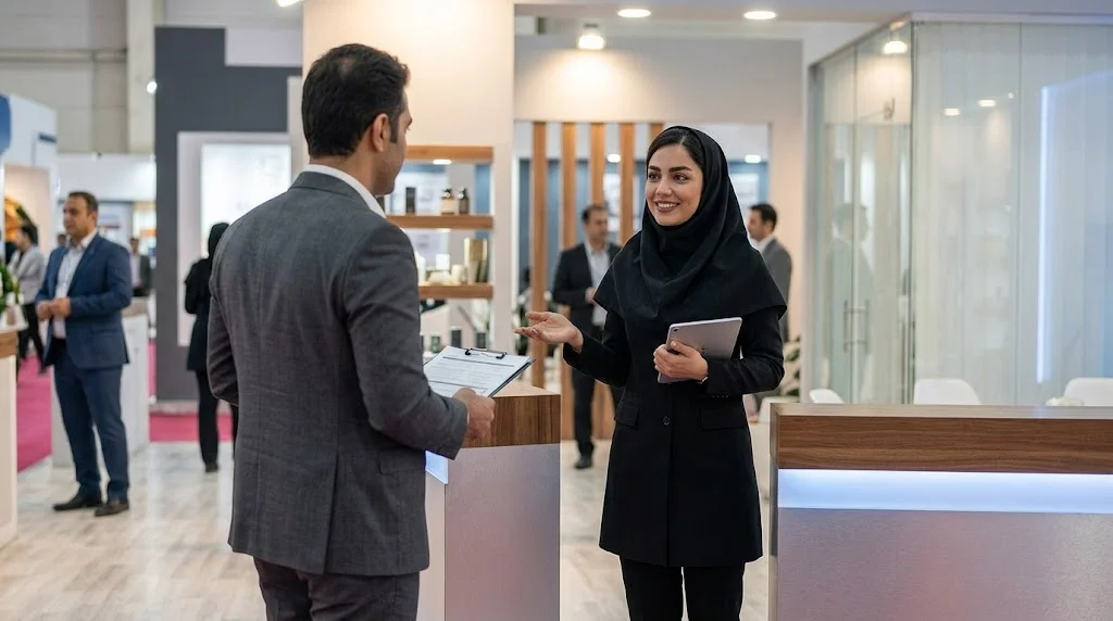 استخدام مهماندار نمایشگاهی